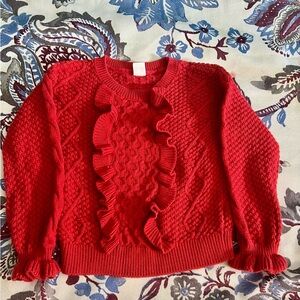 EUC-Gap Girls Holiday Sweater